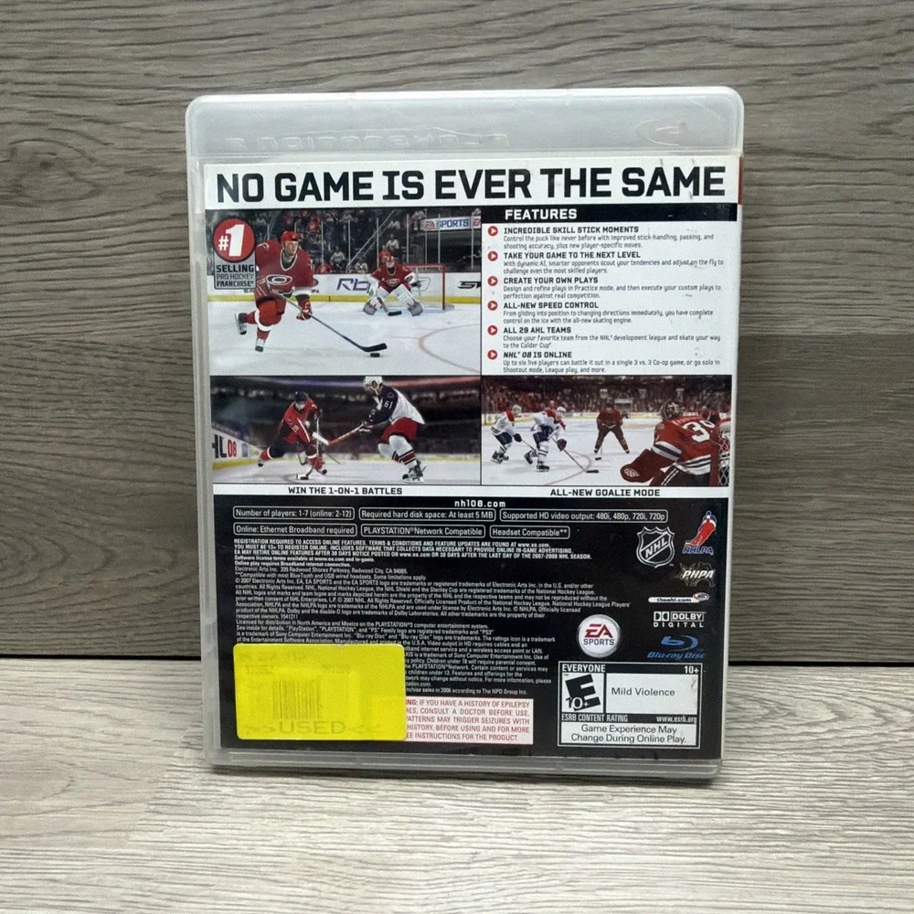 PlayStation PS3 Lot Of 4. COD MW3, NHL 08, 2016 Fifa South Africa, Turning Point
